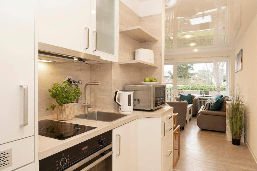 Moderne Ferienwohnung Groemitz Mit Garten/Terrasse Eksteriør billede